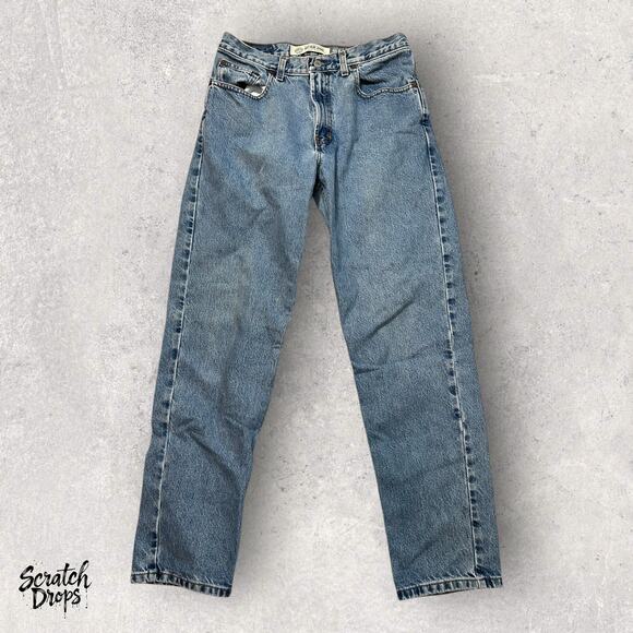 Vintage High-Waisted Blue Denim Jeans Women's Size W31 L29 Classic Retro Style - Picture 1 of 4